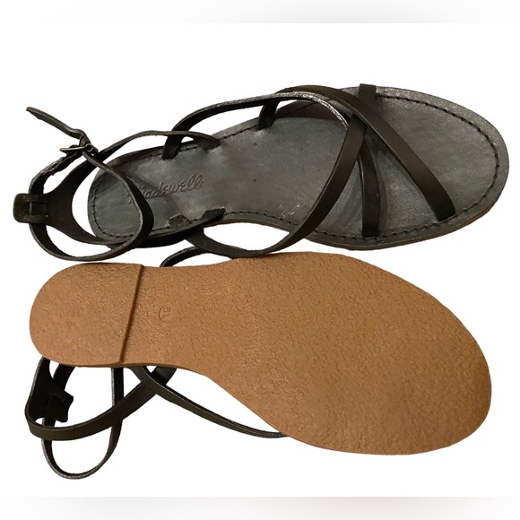 Madewell The Boardwalk Skinny Strap Sandal. Women's size 6.5 NWOB - Picture 5 of 5